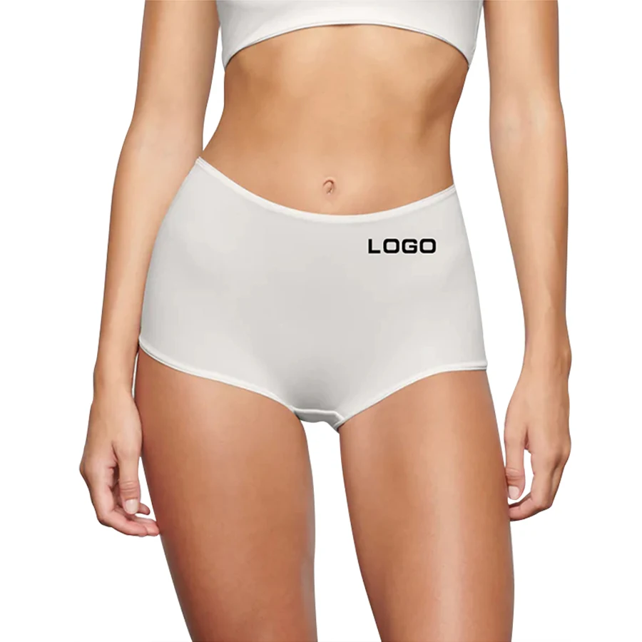 Customized High-Waist Full Coverage Boy Short Buttery Soft Boxer Briefs Underwear