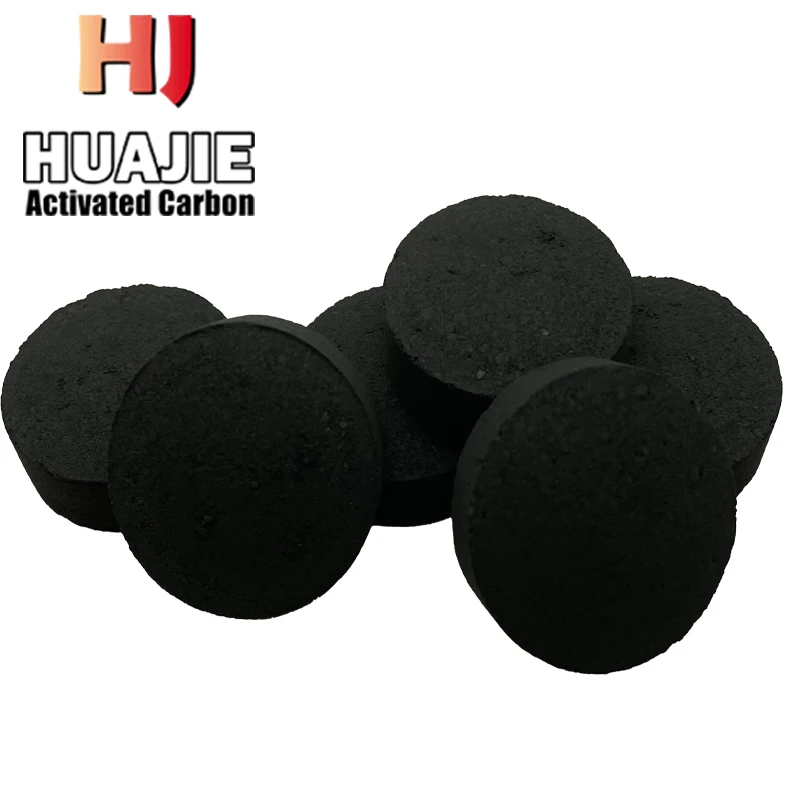 Wood Round Low Ash Coconut Shell Briquette Hookah Shisha Bbq Charcoal