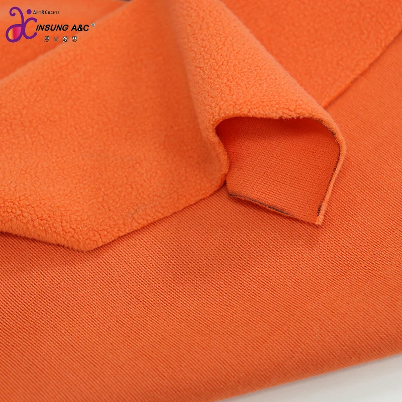 Manufacturer Austrian Fleece Polyester Fabric Spandex Super Soft Velboa Breathable Plush Fabrics