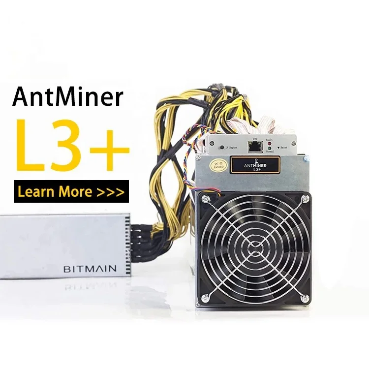 Самая низкая цена антимайнер L3 + Майнер в наличии для Litecoin машинки antminer с блоком питания течение 7 дней