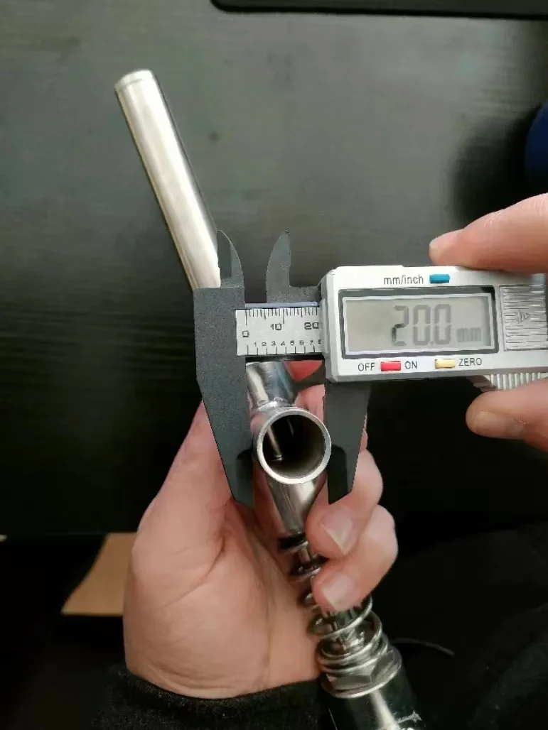 Factory direct selling High precision stainless steel bottle filling nozzle overflow nozzle