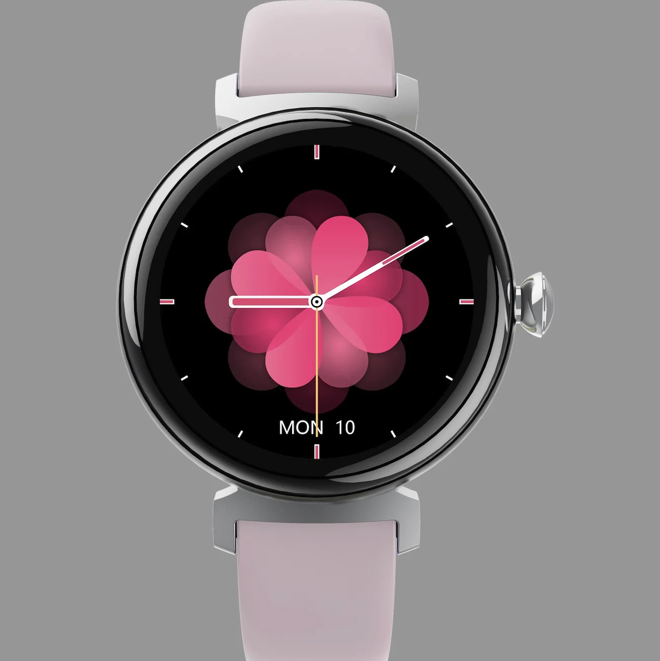 female smartwatch answer make call for Android iOS phone 1.04inch HD Amoled touch fitness tracker hear rate monitor smart watch
