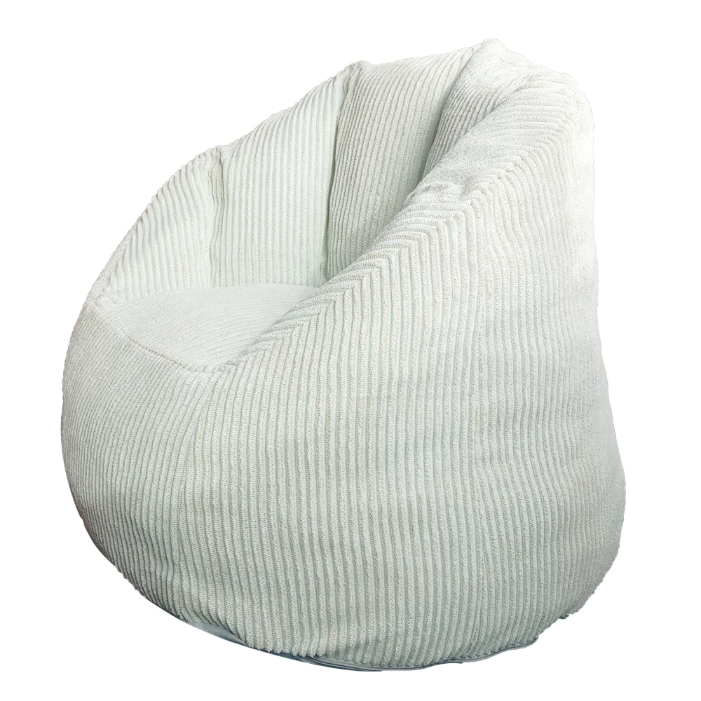 Living Room Furniture New Design Pumpkin Beanbag Chair Soft Pure And Fresh Velvet foam sofa sack
