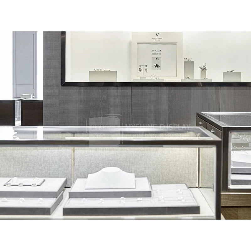 Высококачественный дизайн магазина ювелирных изделий Myshine LUX, дизайн интерьера, витрина для ювелирных изделий, витрина для магазина ювелирных изделий