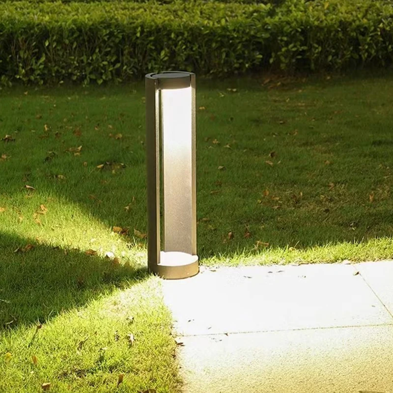 Europe Pathway Floor Lighting Aluminum Outside Black Metal Fixture Landscaping lights 2700K Warm White LED Outdoor Garden Lights