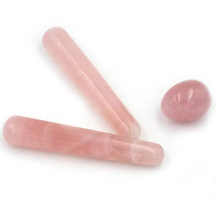 
Factory Sell Nephrite Rose Quartz Yoni Massage Wands For Vagina Tightening 