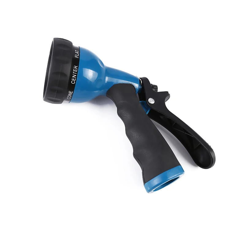8 multi function plastic garden hose spray nozzle 6 inch water spray gun