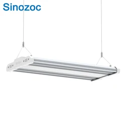 Sinozoc 100w 200w 300w 400w Linear High Bay 4FT Durable LED Commercial Workplace Lights