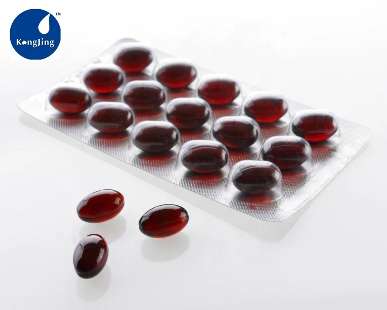 Antarctic krill oil softgels omega-3 DHA EPA pure krill oil capsules