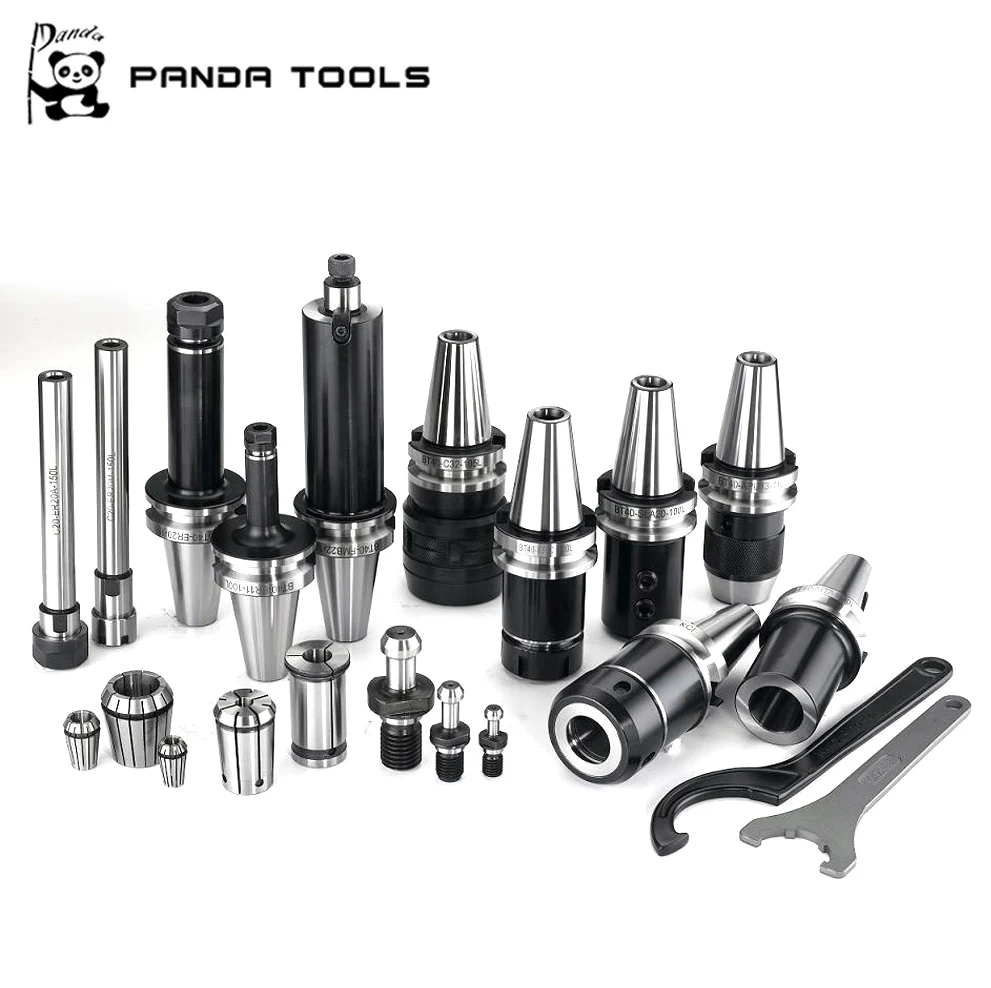 High Precision Lathe Live Tool Holders Hsk63a Side Lock End Mill