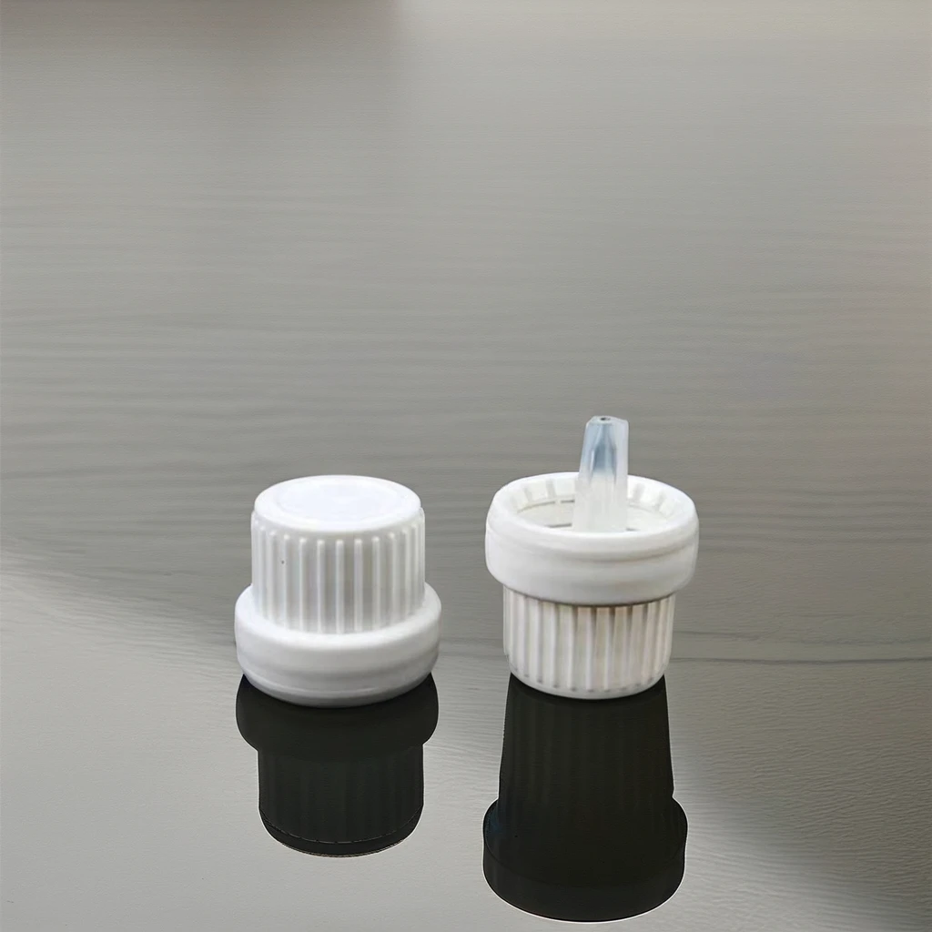 18mm Plastic Bottle Cap anti theft fuel caps essential oil accessory essential oil bottle cap accessory childproof theftproof