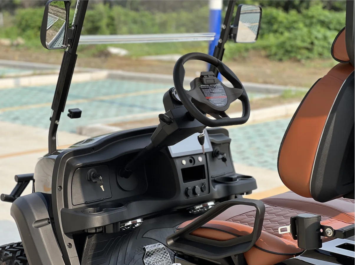 Off-road Golfing Club 48V Cheap Electric Golf Carts 4 6 Seater Golf Buggy Price 48V Electric Classic Car