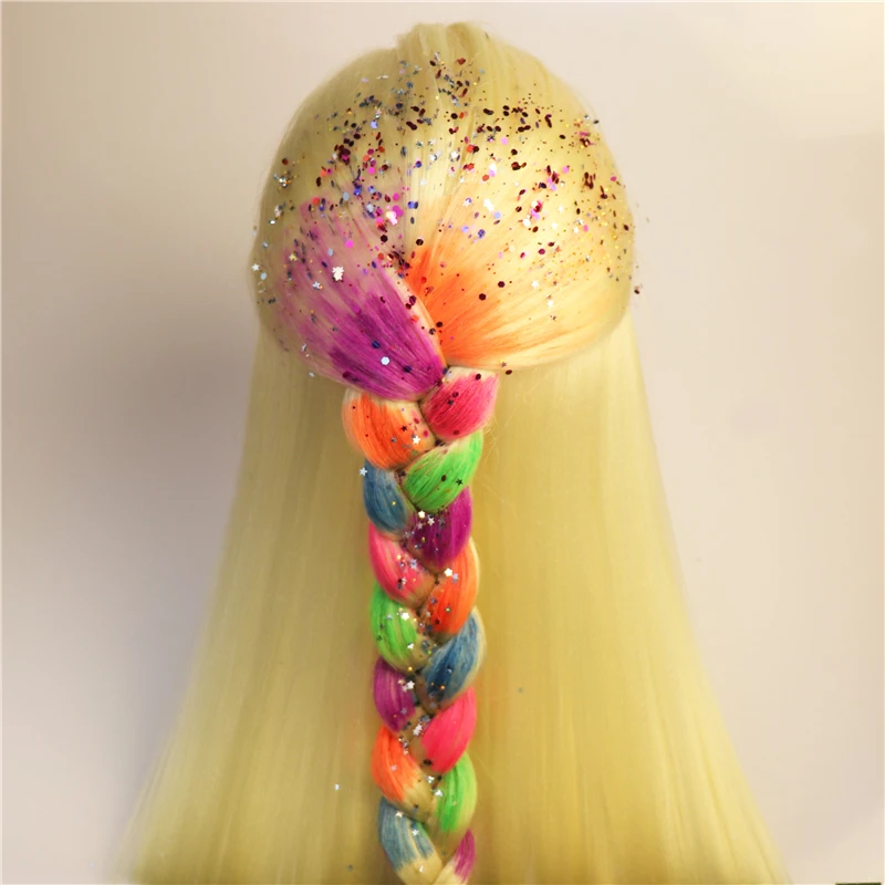 Glowing in the dark OEM cream temporary water based uv hair dye for halloween