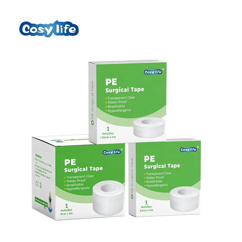 Высокое Качество аптечка первой медицинской помощи из дышащего материала PE водонепроницаемая клейкая лента