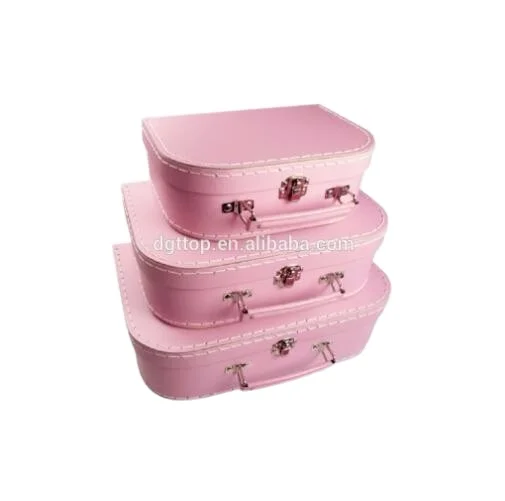 FSC & BSCI factoty directly produce Paper Cardboard Suitcase