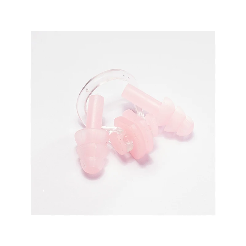 China Professional Factory Silicone Nose Clip Ear Plugs Unisex Child Swimming Tool Nose Clips
