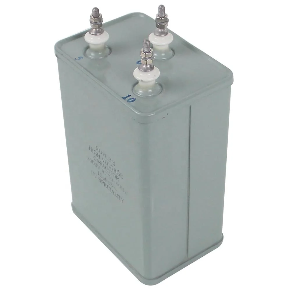 3000V 13uF Shoe Machine Irradiation Machine Uv Capacitor Oil Capacitor