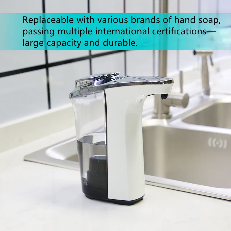 480ml Abs halloween soap dispenser Gel Automatic Hand Sanitizer Disinfection plastic soap dispenser