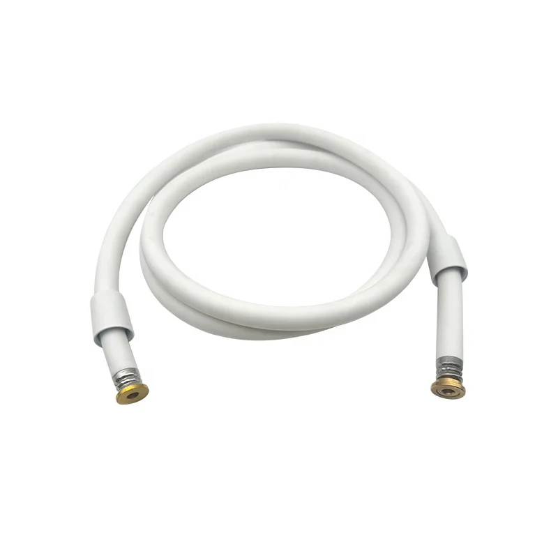 High quality bathroom shower hose in colours Universal Accessory Plumbing Hoses Ultra-Soft white pvc toilet shower hose