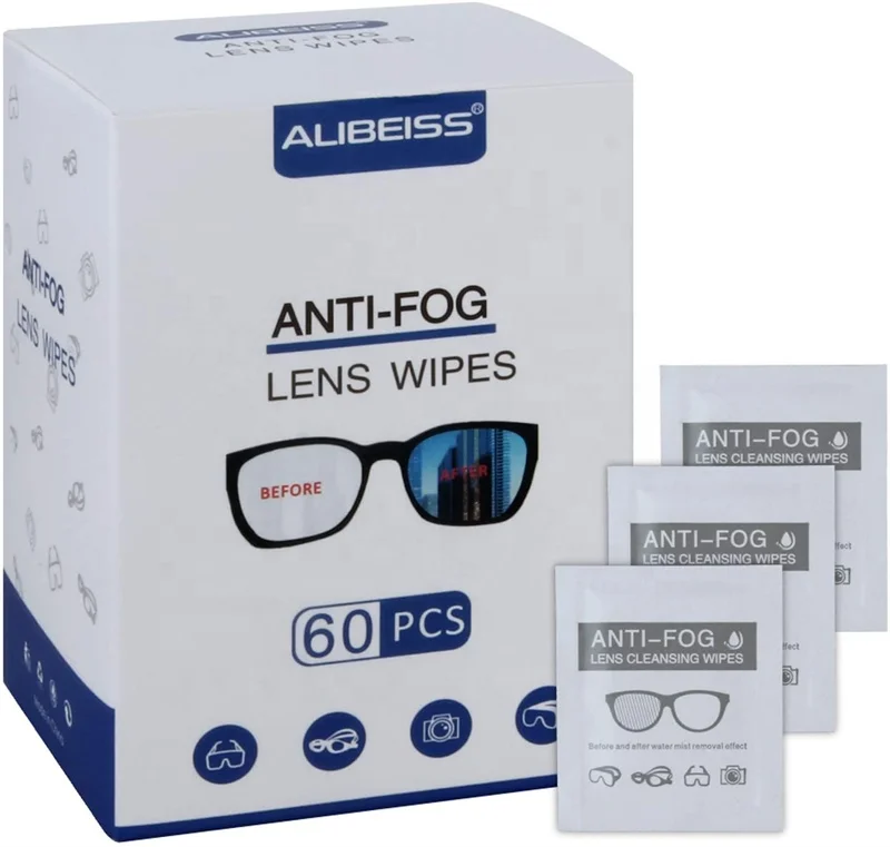 Multifunctional Anti Fogging Lens Glasses Cleaning Cloth Reusable Wiping Microfiber Wet Anti Fog
