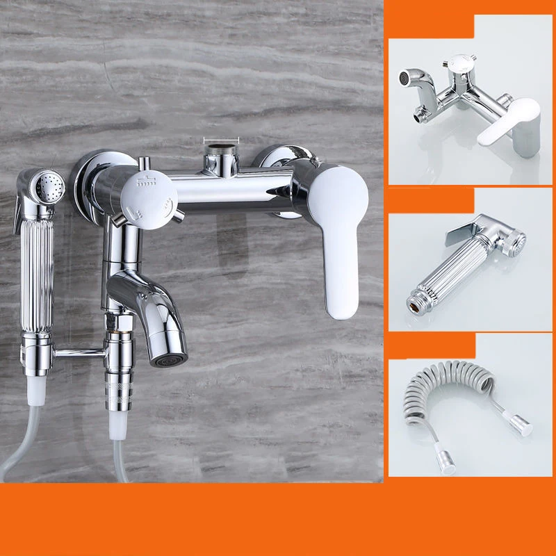 New Selling Minimalist Easy Install Household Shower Head Bathroom Cold Hot Lifting Design Shower Head