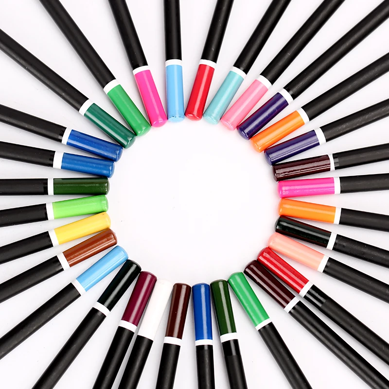 2020 New Color Pencil Set 48 Colors Stationary Set Wooden Color pencil