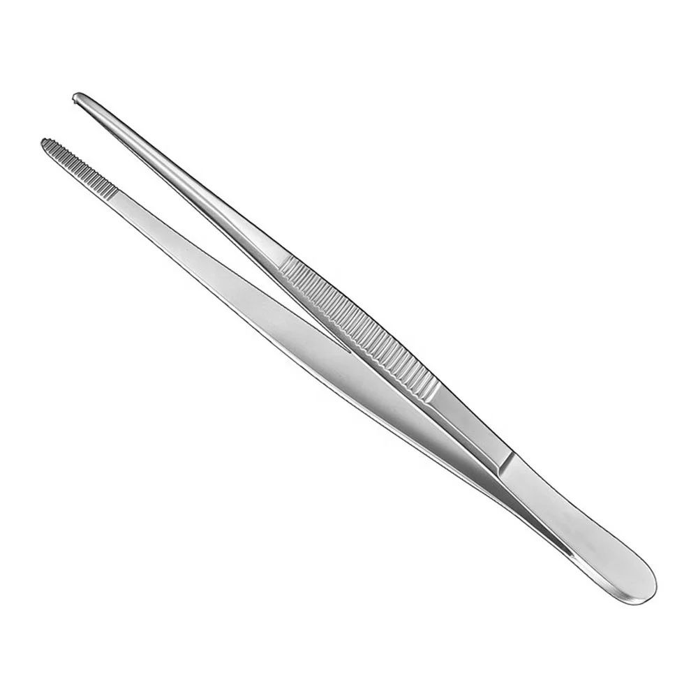 
Standard Dissecting Toothed Forceps Straight 13cm 20cm Stainless Steel Surgical Toothed Dressing Forceps and Dissecting Forceps 