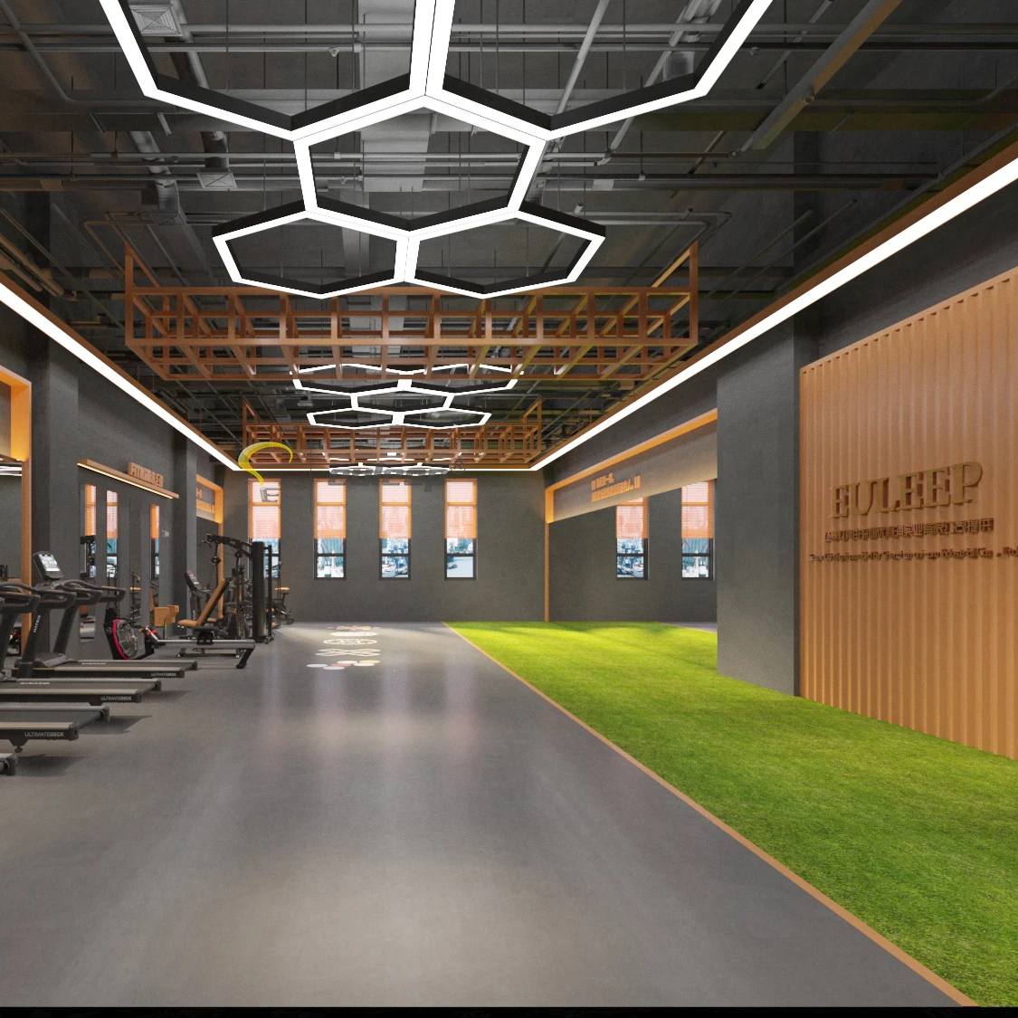 SHENZHEN factory whole sale designer hexagonal led light customized pendant hexagon lights for decorative ceiling light