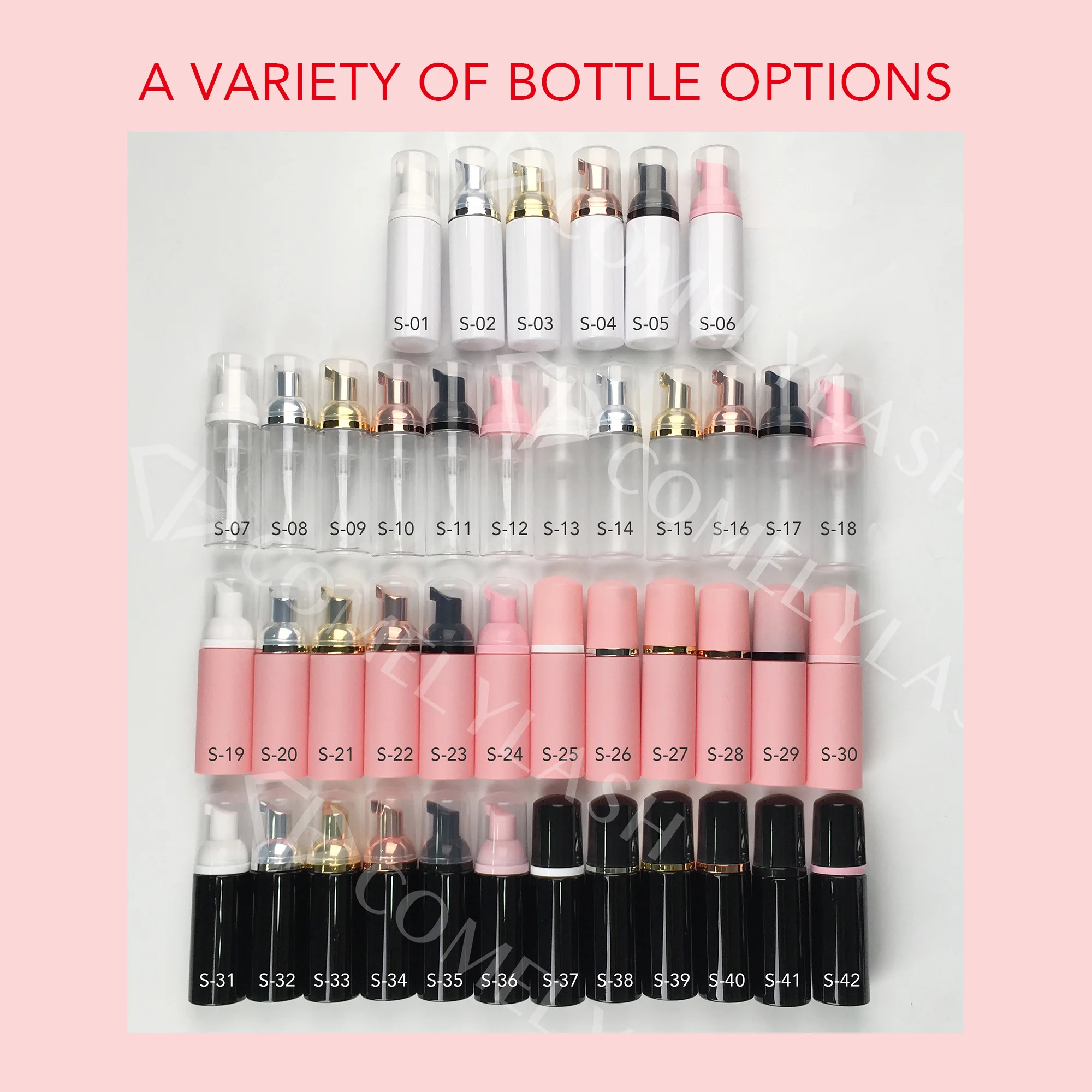 Средства для макияжа, флаконы с логотипом на заказ, шампунь для наращивания ресниц, шампунь для ухода за ресницами