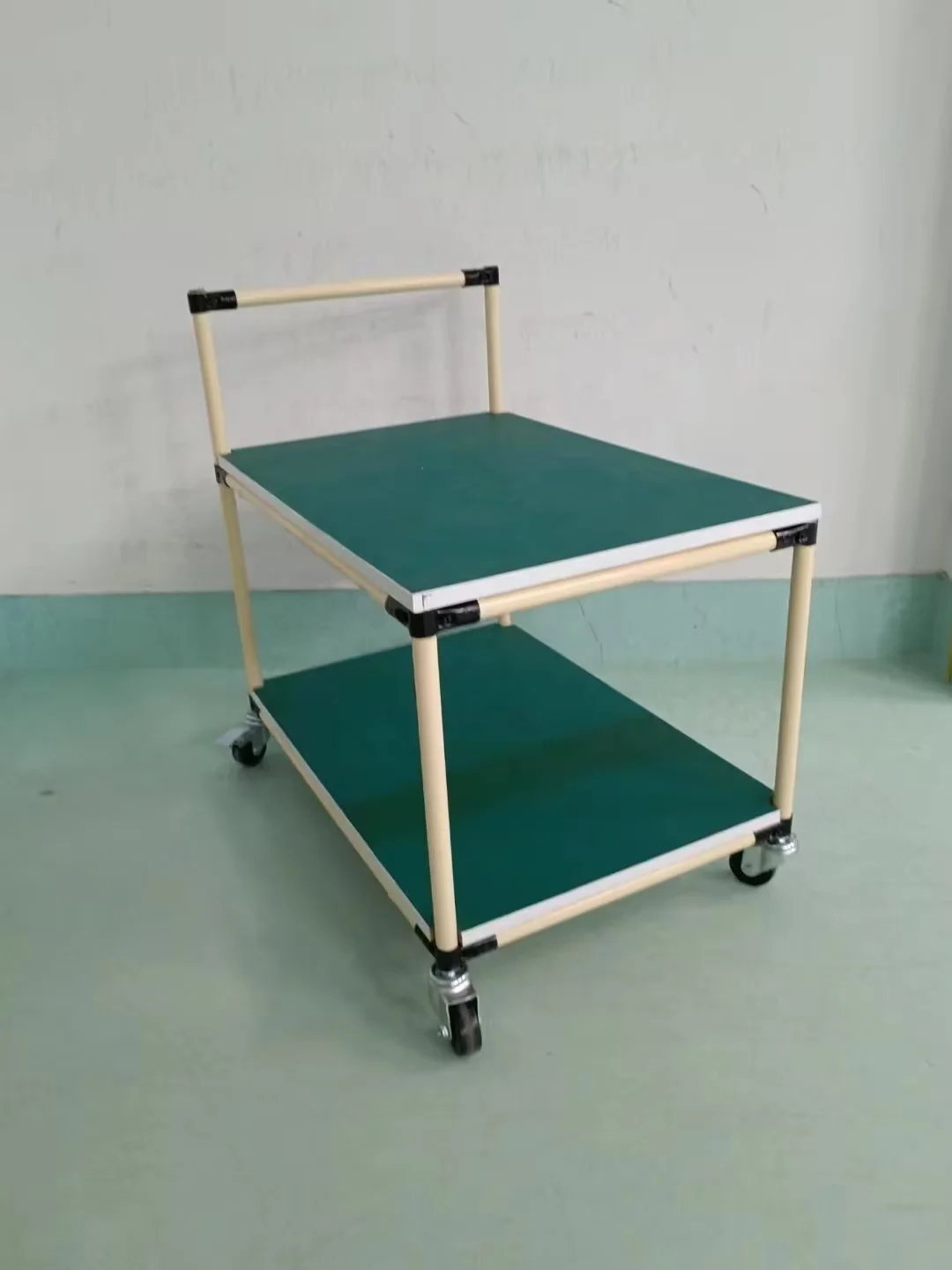 2024 Hot-selling  Black Metal Joint and Pipe Connector KJ-7A for OD 28mm Lean/Coated Pipe