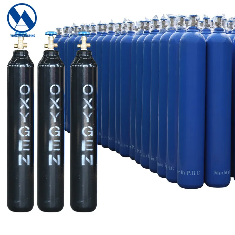 High Pressure 40L 47L 50L Gas Cylinder Oxygen Cylinder In Stock