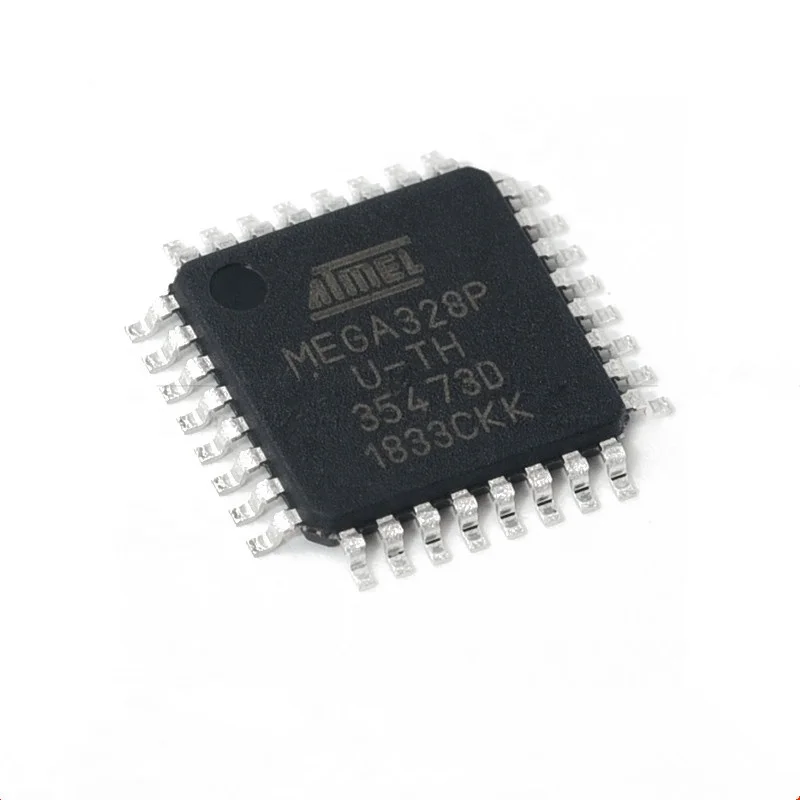 
flash IC Chips 8BIT 32KB ATMEGA328P ATMEGA328 Microcontroller QFP32 atmega328p au  (62335299058)