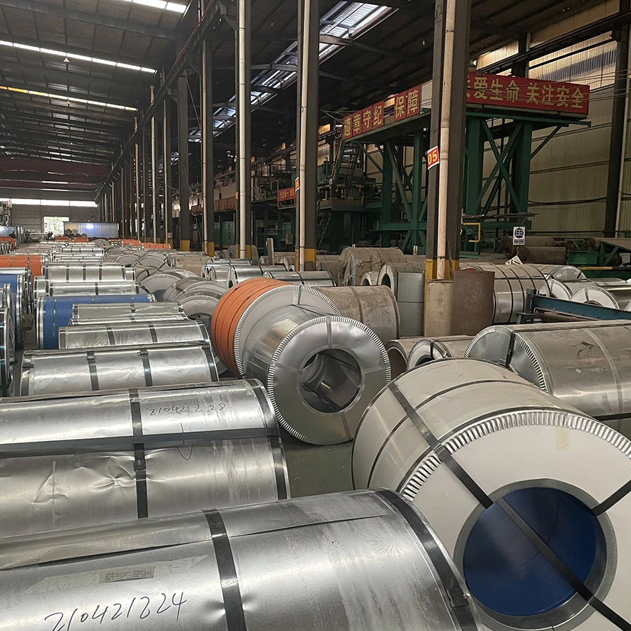 Astm A792 Galvalume Steel Coil Az150 Z275 Z180 Thin Gauge G550 Galvanized Steel Coil Gi Coil