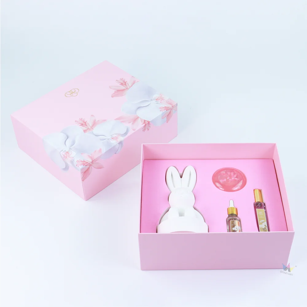 Customized Diy Makeup Boxes Organizer Logo Printing Cosmetics Beauty Storage Box