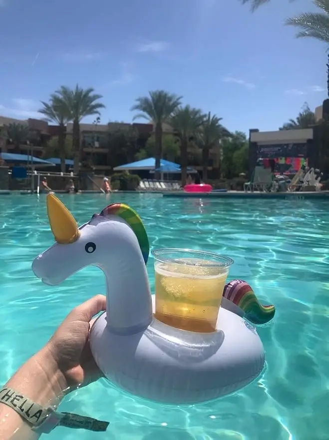 Hot Sale Inflatable Drink Holders Mini Air Float for Party Cup Holder