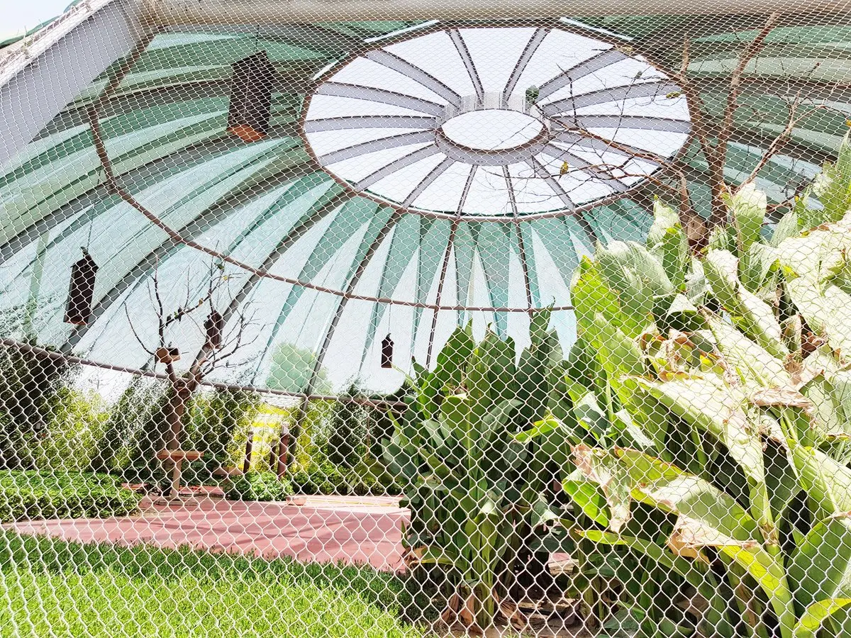 Cage House Sky Mesh Stainless Steel Rope Mesh Leopard Inox Cable Net Monkey Enclosure Inox Cable Net