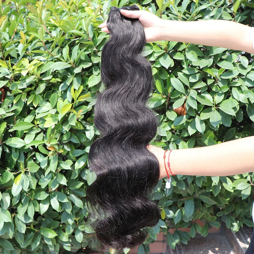 32 34 36 38 40Inch Body Wave Human Hair Bundles Brazilian Remy Hair Extensions