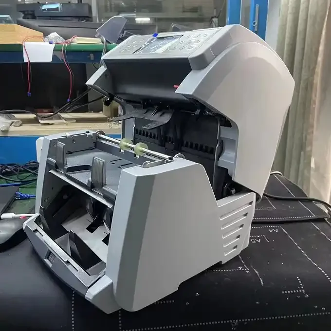 2 Pocket CIS Dollar Bill Counter Fak-e Money Detector Mix Multi Currency Value Counter Money Sorter Machine