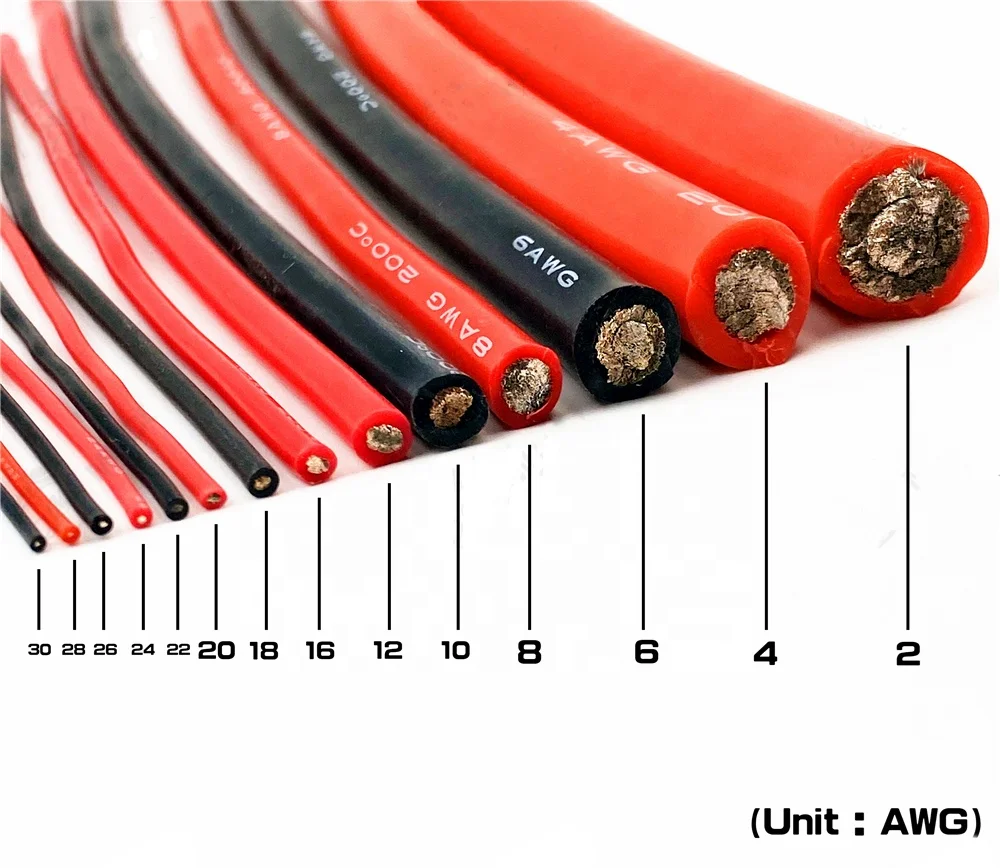 Ultra soft silicon wires 12 awg high temperature Copper cable Tinned cables Electric wires