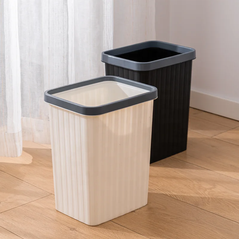 New arrival strong plastic home hotel kitchen outdoor trash bin garbage can food waste recycling hotel trash bin