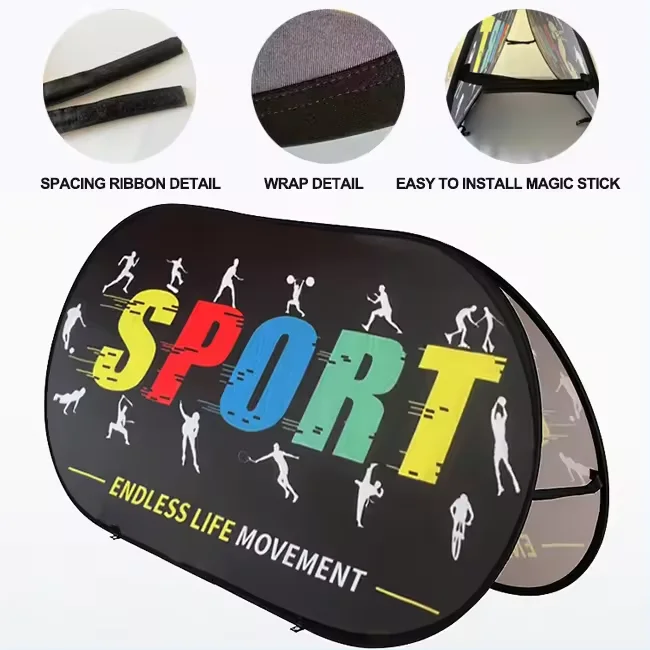 Custom Print Outdoor Advertising Pop Up A Frame Banner Promotional Flag & Banner