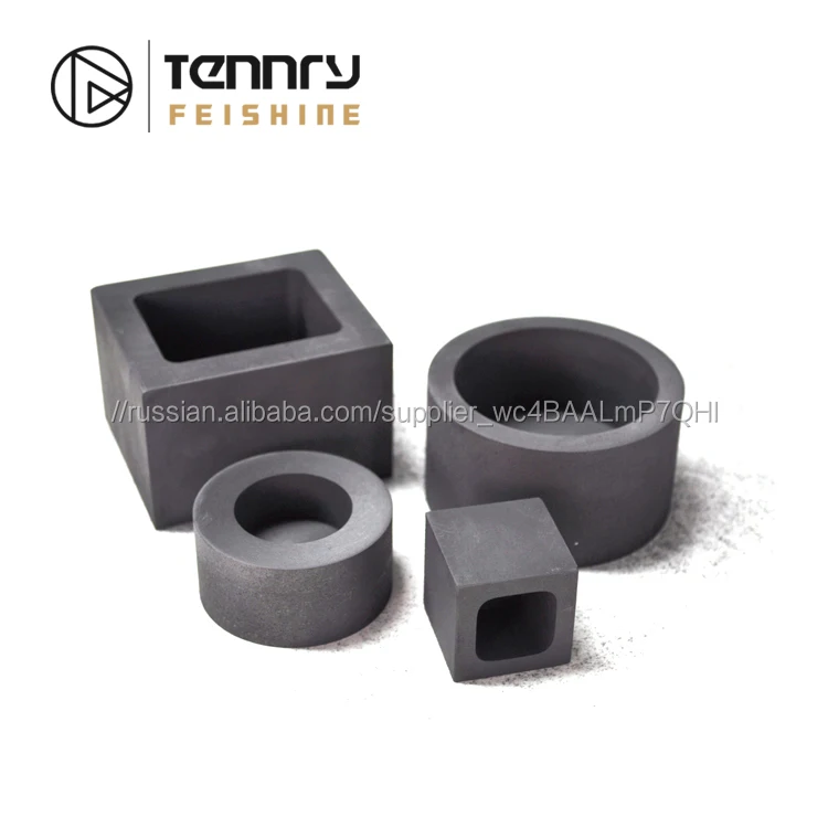 Высокопрочный изостатический тигель графита