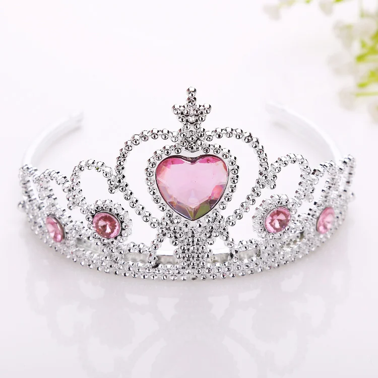 Yoliyolei 2023 New Arrival, Plastic Crowns Birthday Party Halloween Princess Wand Hair Costume Set/