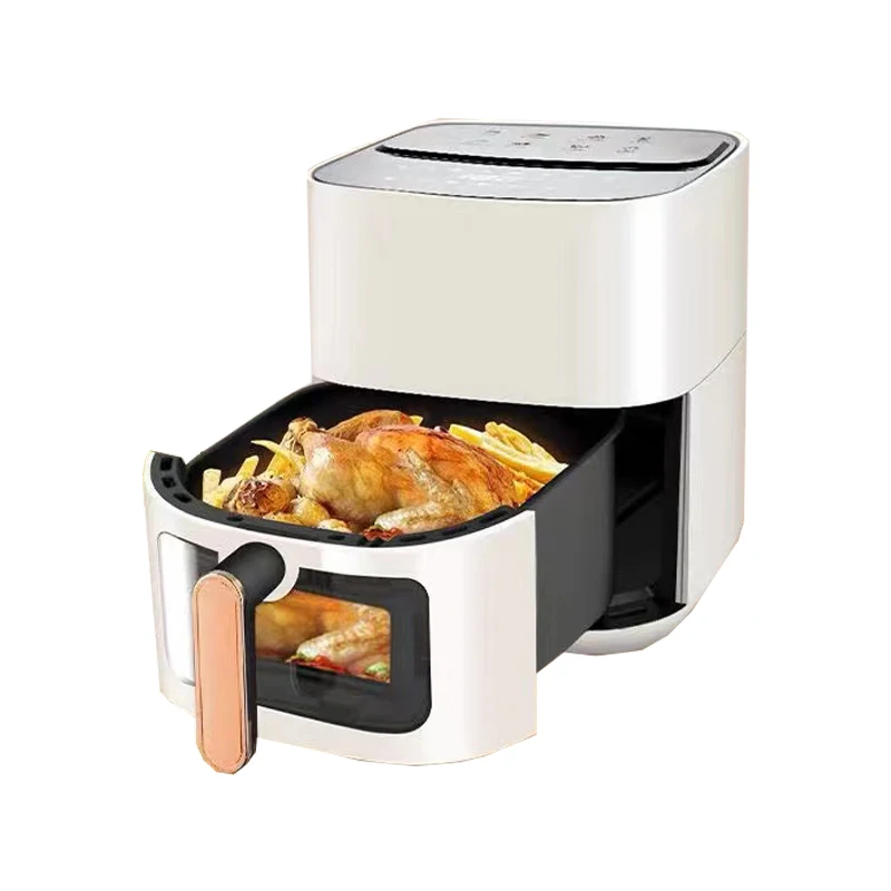 Large Capacity Intelligent Electric Air Fryer Oil-Free French Fry & Multi-Function Baking for Household Use Factory Direct