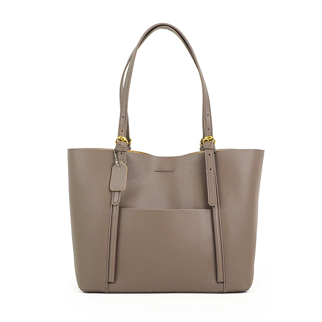 carteras para dama Oem Custom Logo Luxury Embossed Large Capacity Leather Tote Bags For Women Purses