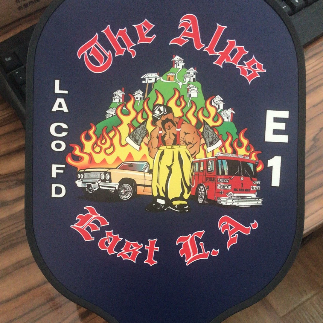 Wholesale customized high-quality PP honeycomb and graphite fiber pickleball paddle