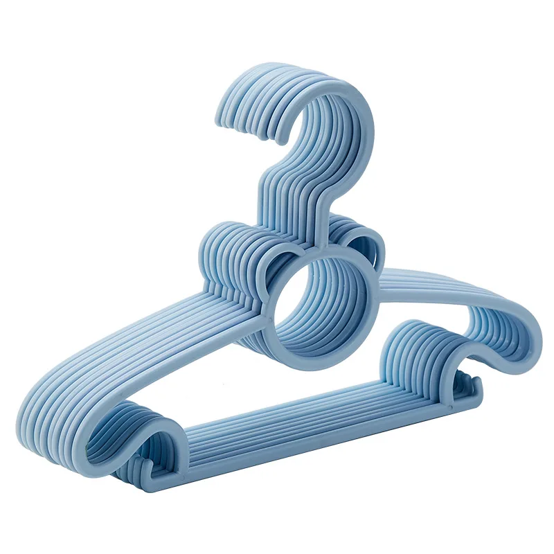 wholesale branded custom portable pink children Plastic hanger for cheap
