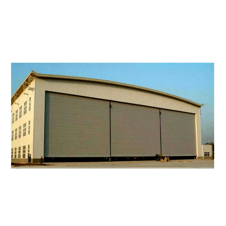 Эффективный стальной конструкционный ангар для быстрого строительства