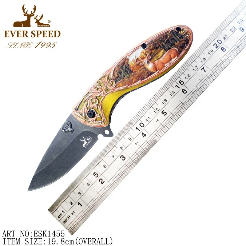 High class folding pocket camping pocket folding tactical knife survival tool