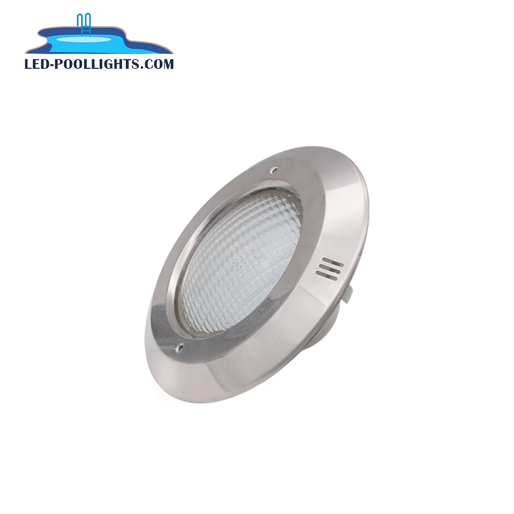 concrete POOL Recessed 8W/12W/18W/24W/35W Glass LED Pool Light SS Niche Housing Par56 Bulb White Emittance AC/DC IP68 underwater